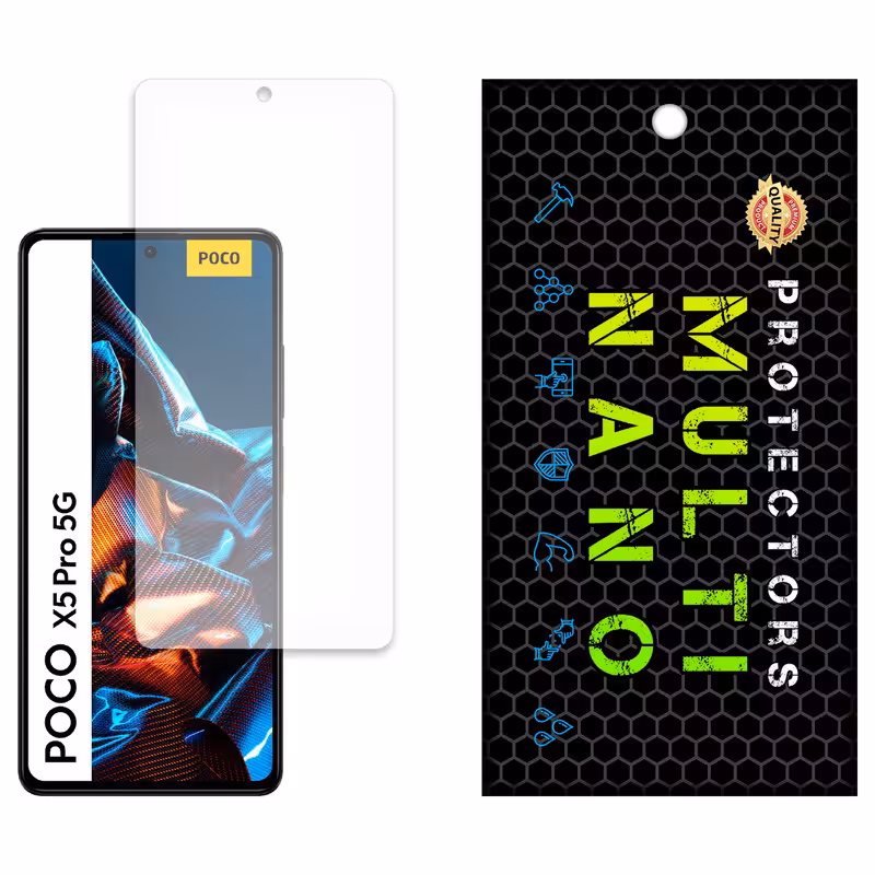 محافظ صفحه نمایش مات مولتی نانو مدل X-S1M مناسب برای گوشی موبایل شیائومی Poco X5 Pro | کالا برتری