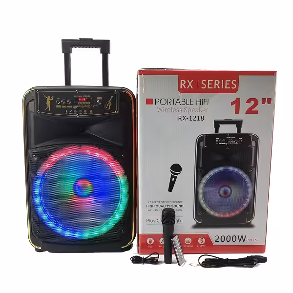 اسپیکر بلوتوثی قابل حمل مدل RX-1218