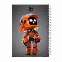 دفتر مشق 60 برگ love death robots کد 919