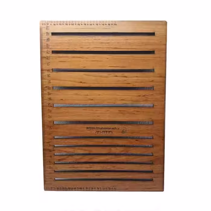 خط کش کتابت چوبی قلمتراش دات آی آر