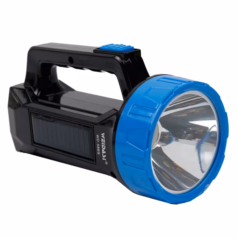 چراغ قوه شارژی خورشیدی Weidasi WD-566S