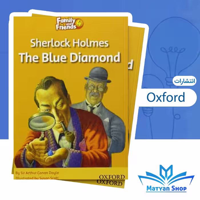 کتاب Family friends Readers 4 sherlock holmes The blue diamond