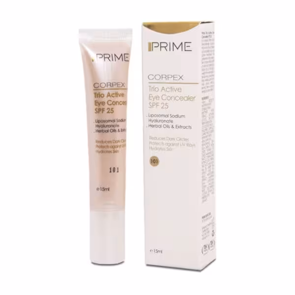 کانسیلر دور چشم پریمPrime Trio Active Eye Concealer
