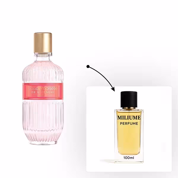 اسانس عطر Givenchy Eaudemoiselle Rose a la Folie برند Givaudan - کد 2259 - جیوانچی ادوموزل رز ای لا فولی 100ML - میلیوم پرفیوم