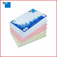 برچسب یادداشت  100 برگ اینفو با رنگ کاغذ پاستلی مدل 565572  info Page Marker 5655-72