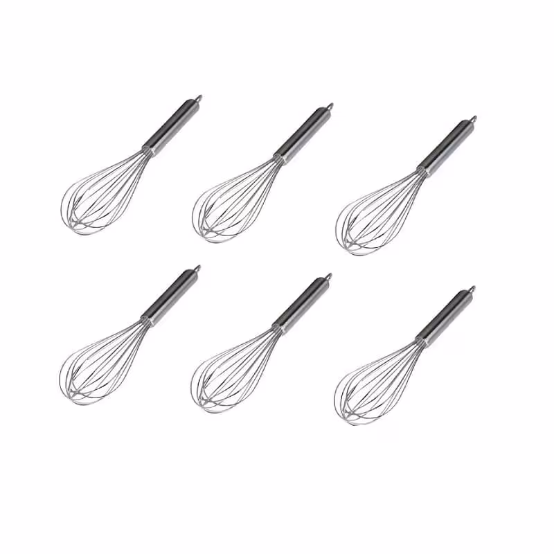 همزن دستی استیل سایز کوچک 6 عددی OHHZ-001