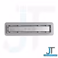 کفشور 4*30 استیل دوحالته سرامیک خور زیر پلاستیک طوسی آرین