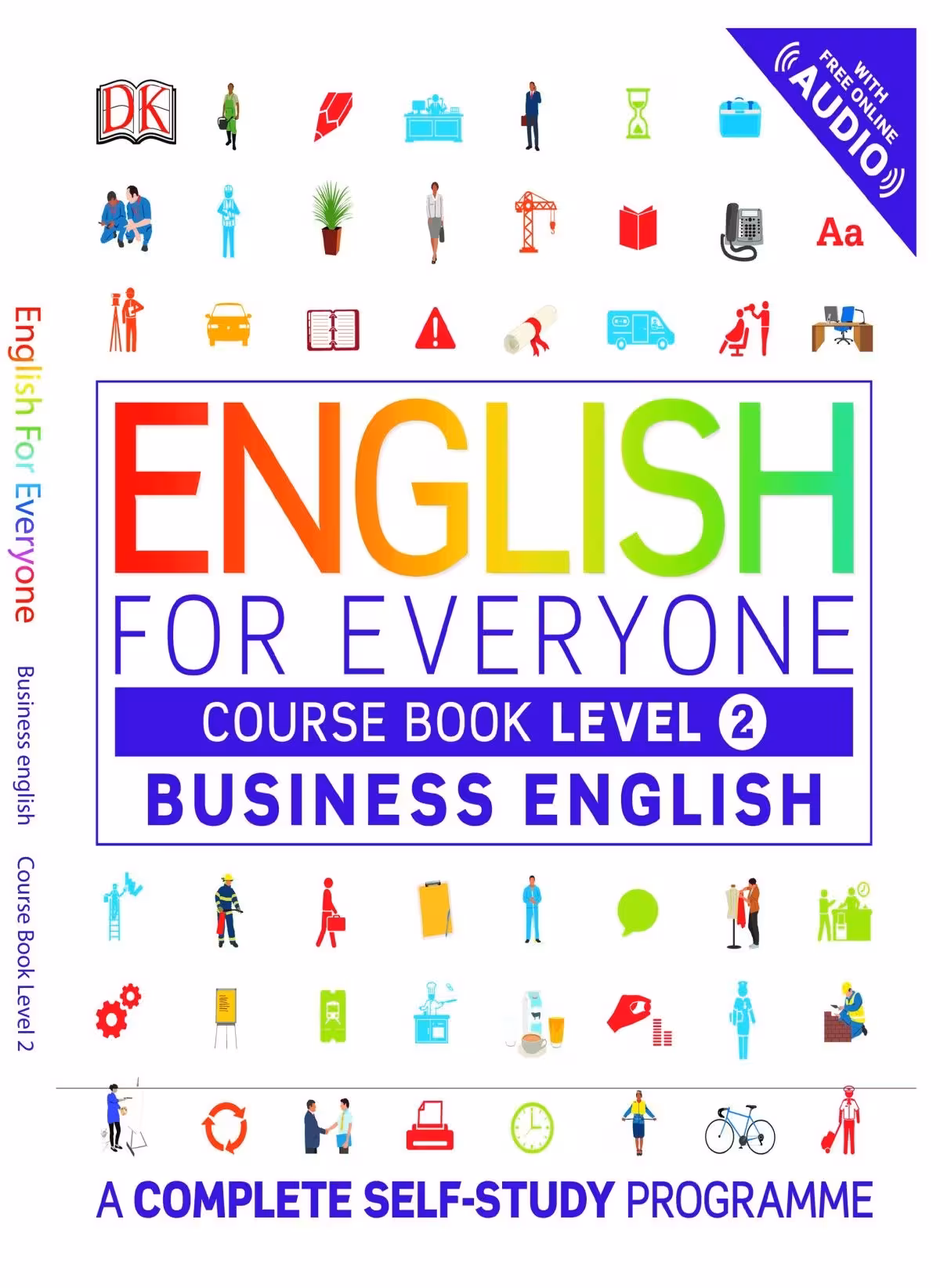 کتاب English for Everyone Business English 2 Course Book Practice Book ( چاپ رنگی )