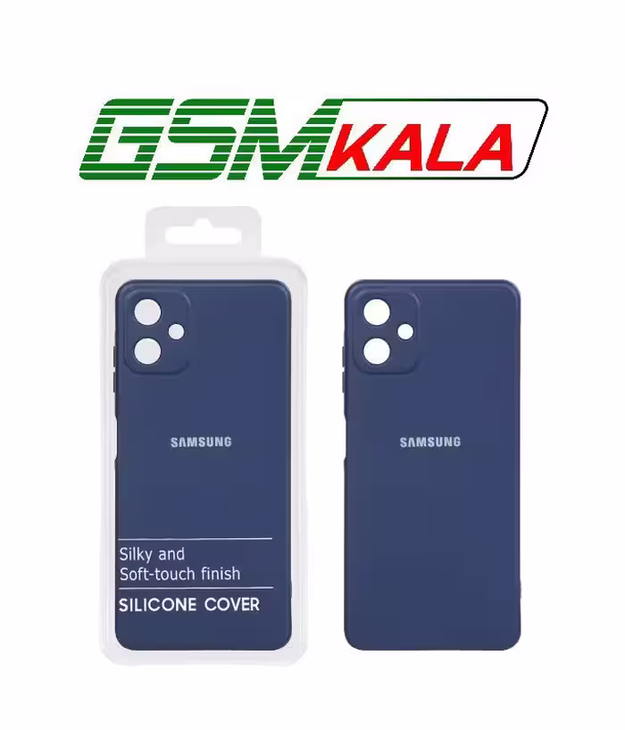 قاب نیو سیلیکون محافظ لنزدار Samsung Galaxy A06 - RFF - سرمه ای
