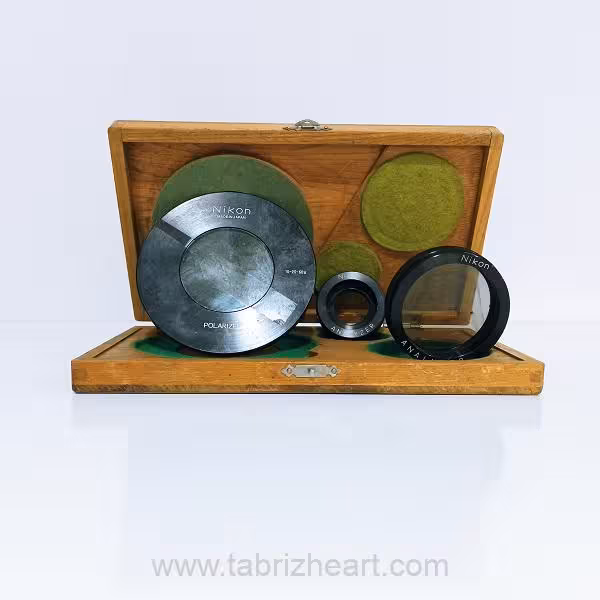 لنز پلاریزه نیکون | Nikon 10-20-50x Stereo Microscope Rotating Polarizer