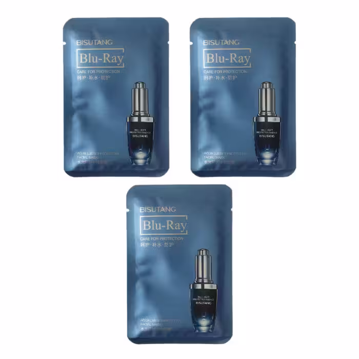 ماسک صورت بیسوتانگ مدل bl-ray حجم 25 میلی لیتر مجموعه 3 عددی