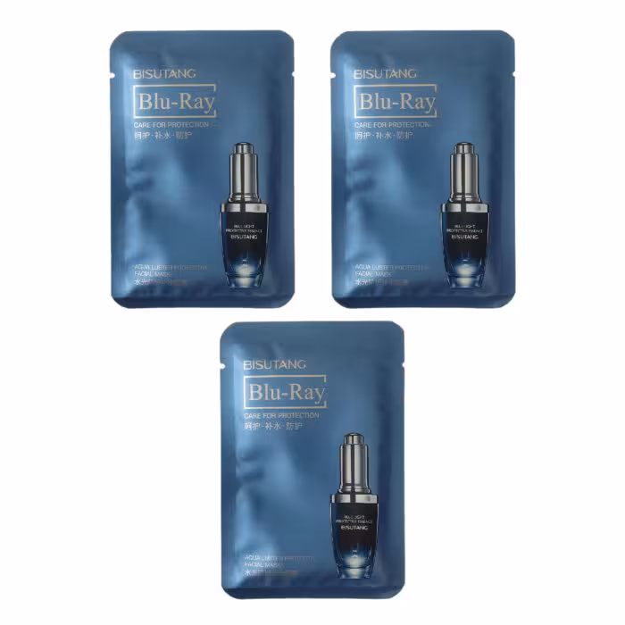 ماسک صورت بیسوتانگ مدل bl-ray حجم 25 میلی لیتر مجموعه 3 عددی