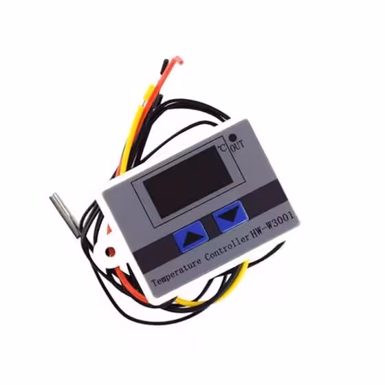 ماژول کنترلر دما ترمومتر ترموستات قابدار ۱۲ ولت مدل HW W3001
