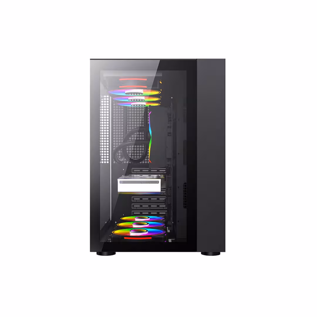 مشخصات،قیمت و خرید کیس کامپیوتر گیم مکس Infinity Black | آبتین مال