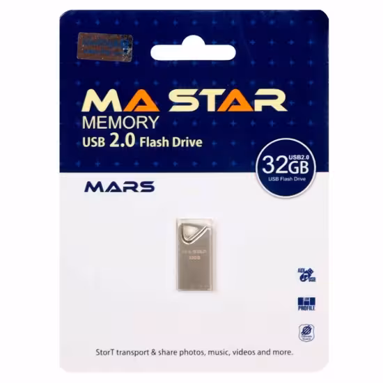 فلش مموری ام ای استار مدل Mars USB 2.0 ظرفیت 32 گیگابایت