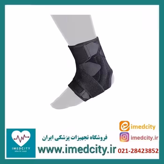 قوزک بند نئوپرنی فنر دار با کش لیگامانی آدور کد 310060