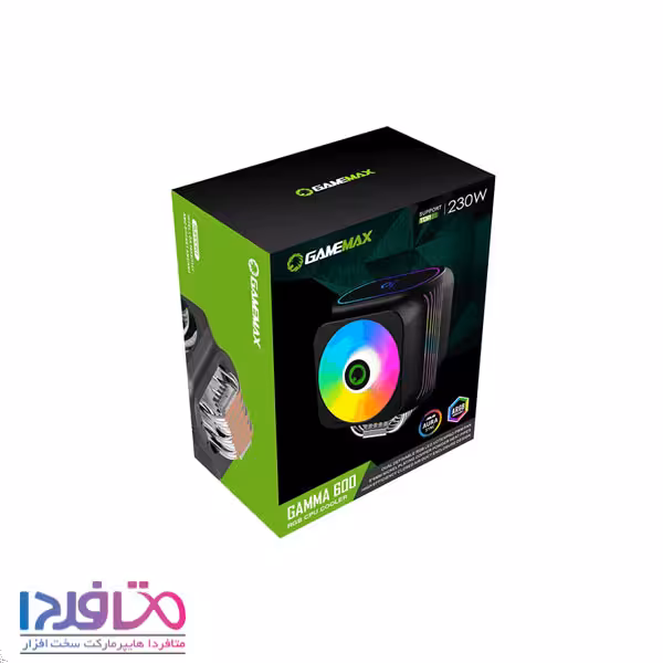 فن خنک کننده پردازنده گیم مکس مدل GAMMA 600
