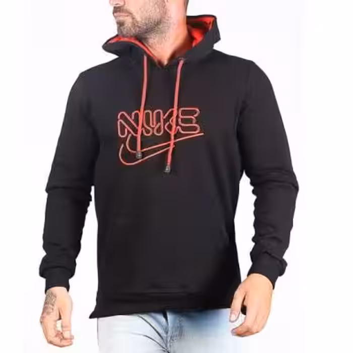 هودی توکرکی سه نخ مردانه NIKE مشکی کد 197