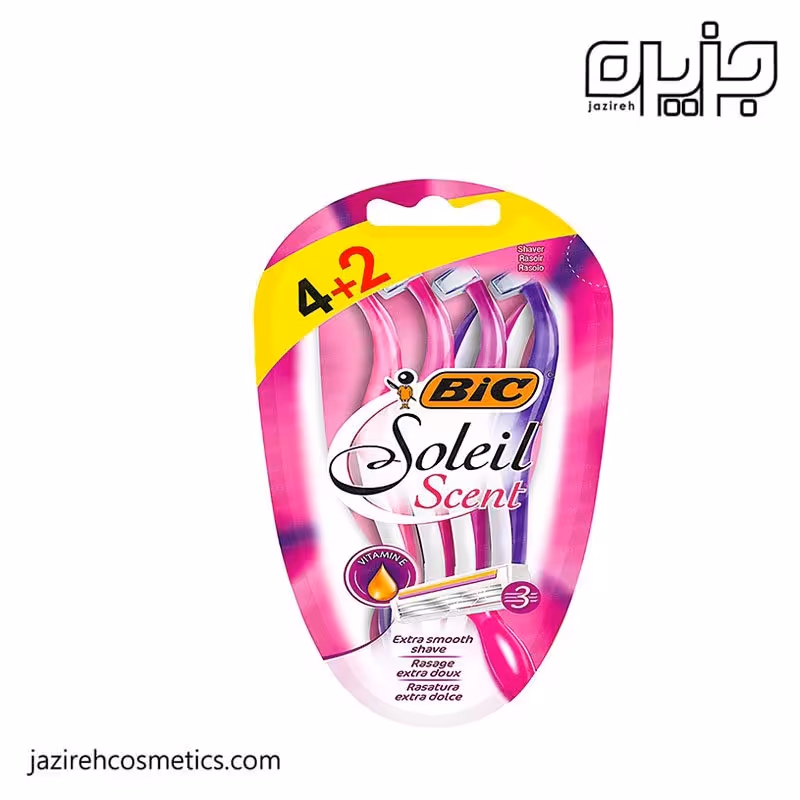تیغ خودتراش معطر بانوان بیک سولیل Bic Soleil