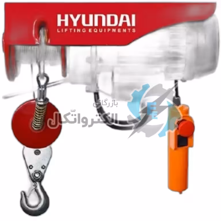 جرثقیل سقفی برقی هیوندای 500 کیلوگرم استاندارد /1000 کیلوگرم دوبل مدل EW-2010