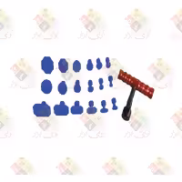 مکش دستی و سری چسبونک 19 پارچه LK مدل H2195