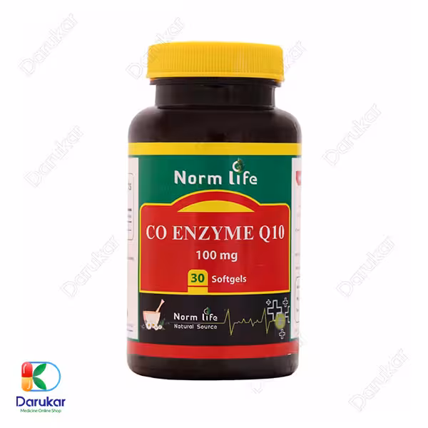 سافت ژل کو آنزیم کیوتن 100 میلی گرم نورم لایف 30 عدد