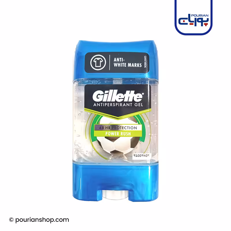 دئودورانت استیک ژله ایی ژیلت پاور راش 70میل _ Gillette Sport Power Rush Anti-perspirant gel 48H
