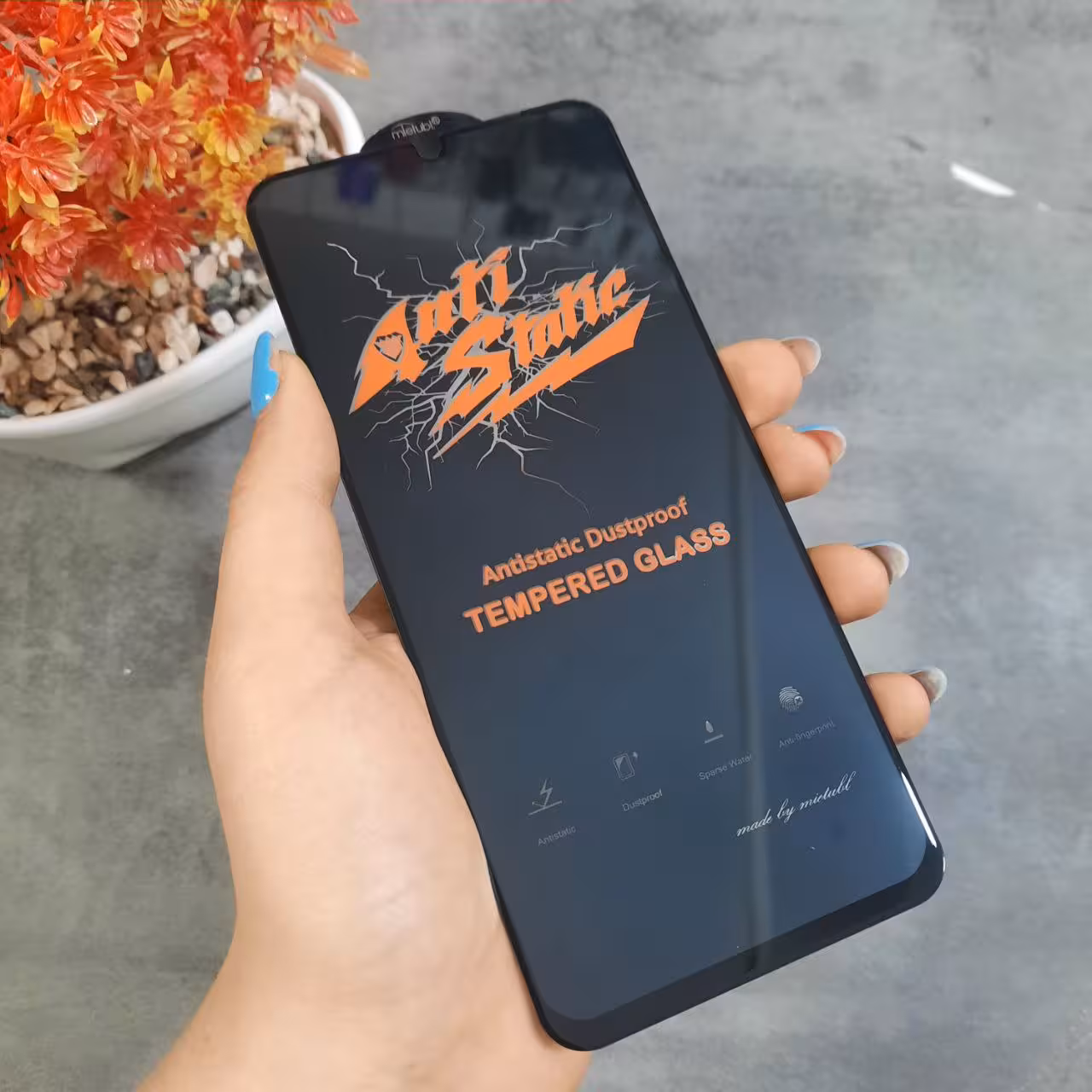 گلس آنتی استاتیک Redmi 13C میتوبل (اصل)