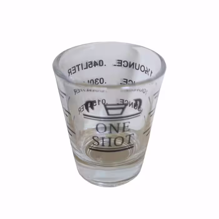 استکان مدل one shot طرح مدرج