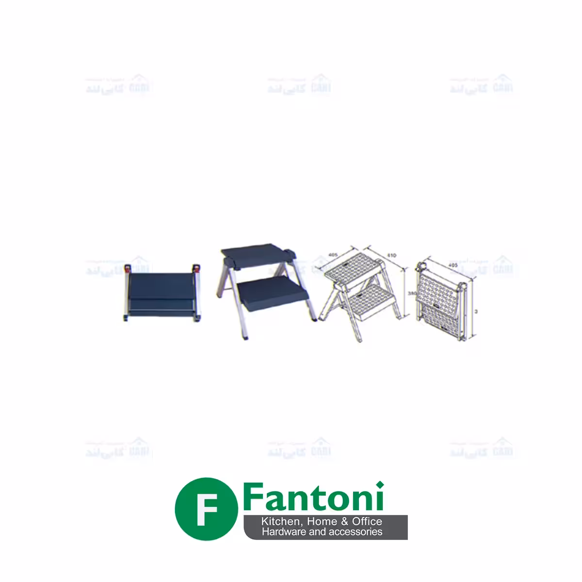 نردبان دو پله تاشو فانتونی M081