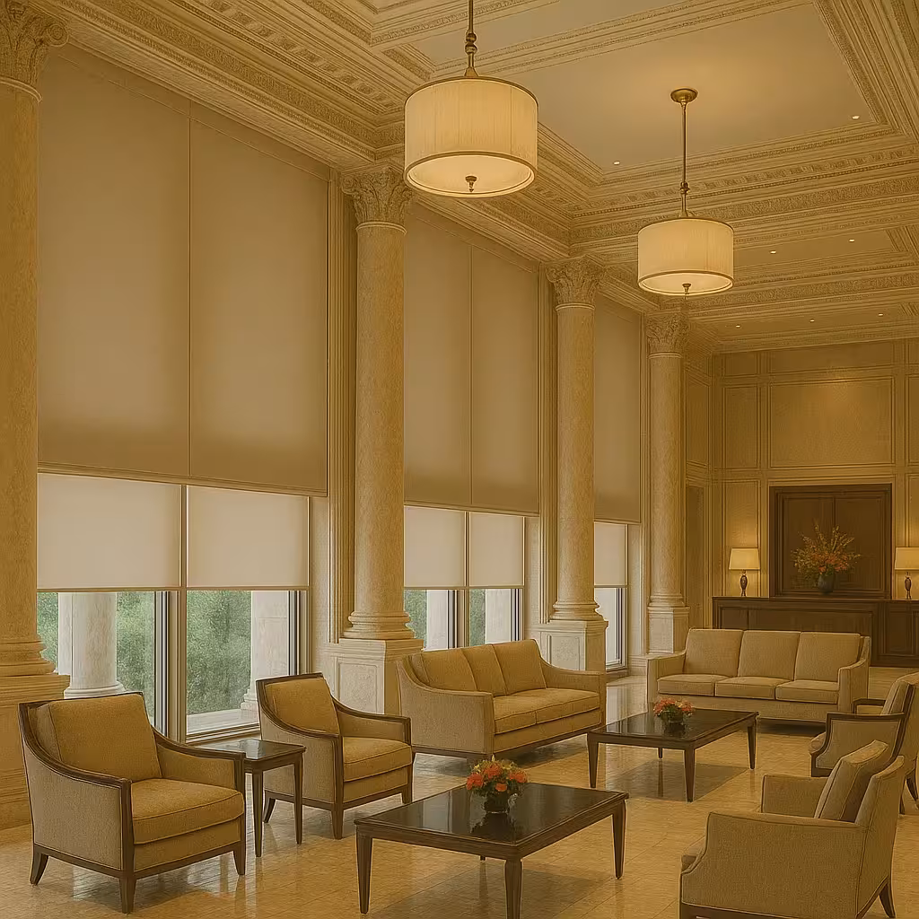 پرده هتلی شید هوشمند