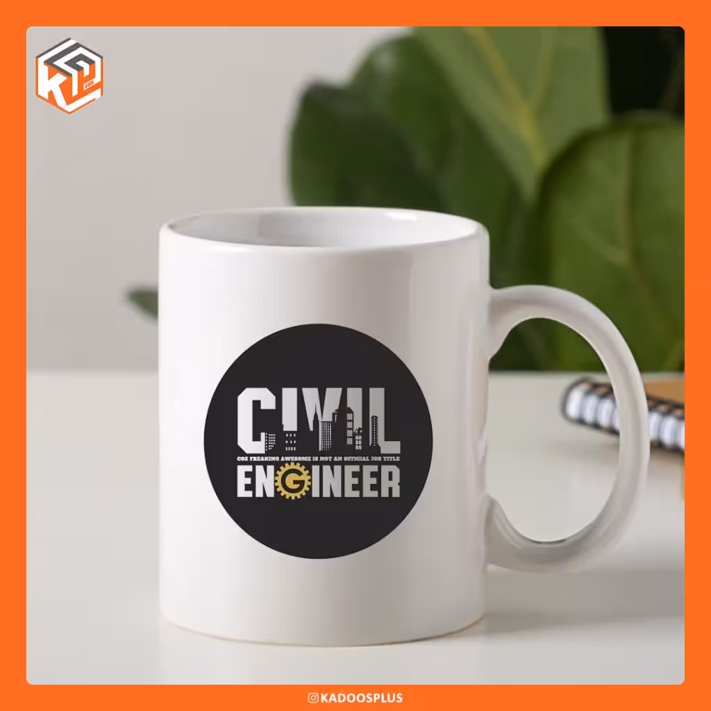 ماگ مهندس عمران طرح 1