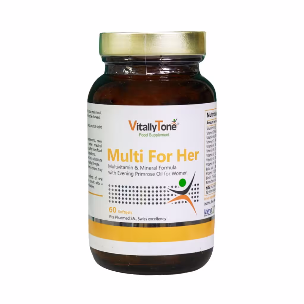 مولتی فور هر مخصوص خانم ها ویتالی تون 60 عدد