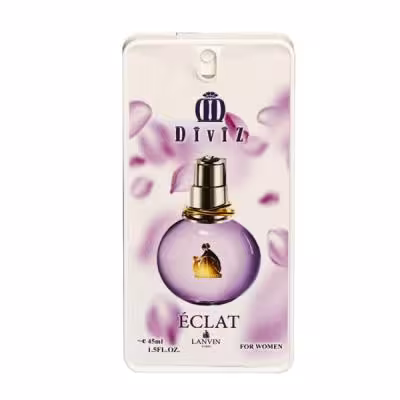 عطر جیبی زنانه دیوایز DIVIZ اکلت ECLAT حجم 45 میلی لیتر