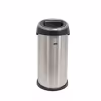 سطل زباله استوانه ای برند شفق مدل NH100 (رنگی)