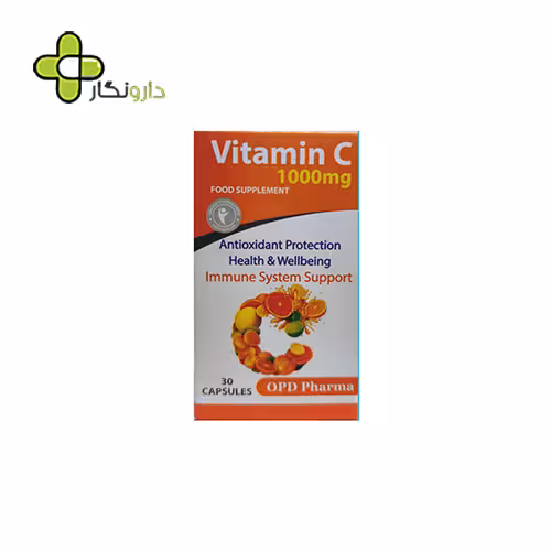 کپسول ویتامین ث 1000 میلی او پی دی فارما