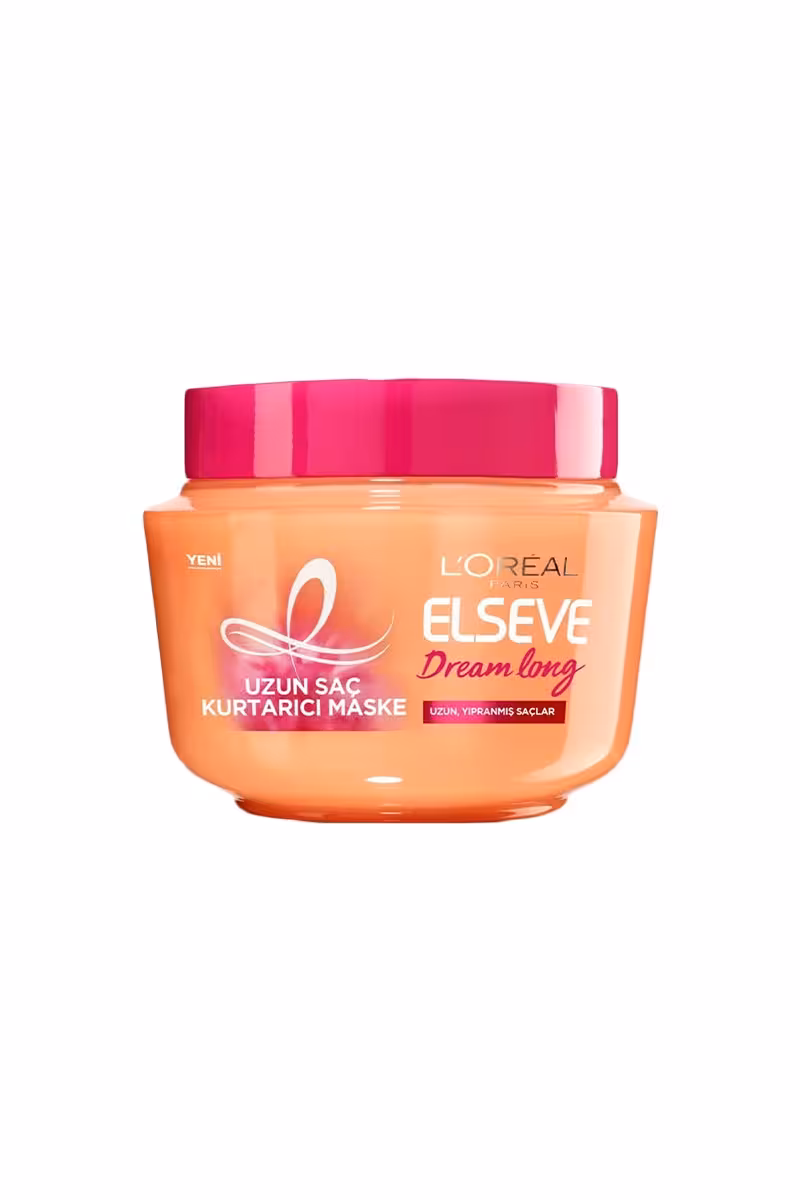 ماسک مو لورال Loreal مدل Dream long مناسب موهای بلند و آسیب دیده حجم 300 میل