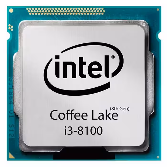 پردازنده مرکزی اینتل سری Coffee Lake مدل Core i3-8100
