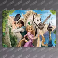 پازل طرح Tangled Rapunzel Flynn and Maximus PZL-25