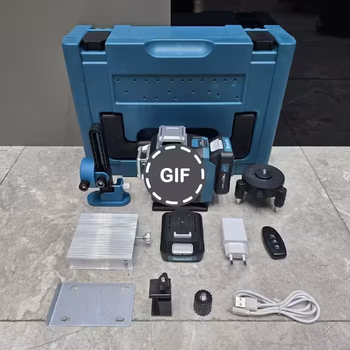 تراز لیزری 16 خط نور سبز طرح ماکیتا مدل Mt16