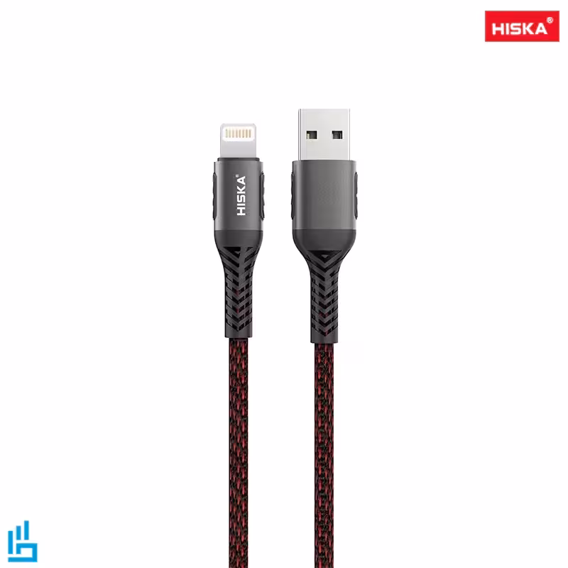 کابل تبدیل لایتنینگ (آیفونی) LIGHTNING LX-404 هیسکا HISKA طول 1 متری | اکسلنت کالا