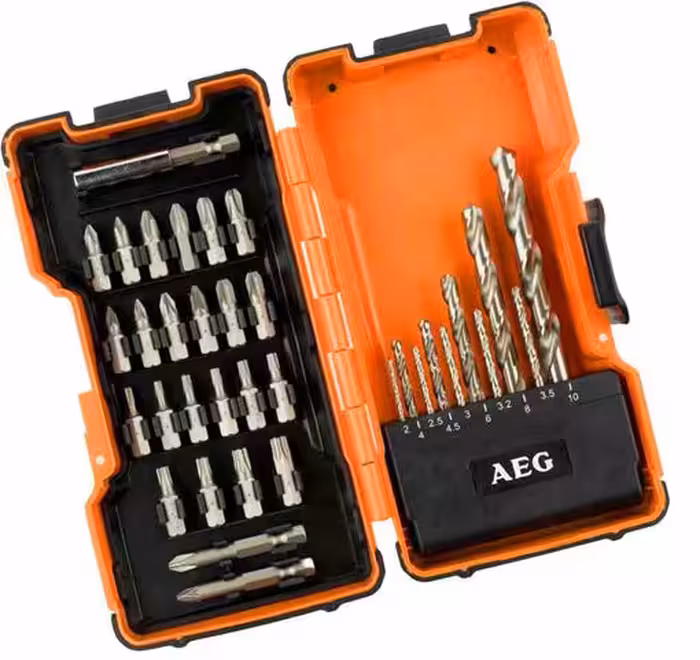 مجموعه 35 عددی سری پیچ گوشتی و مته آاگ مدل AEG - 352249