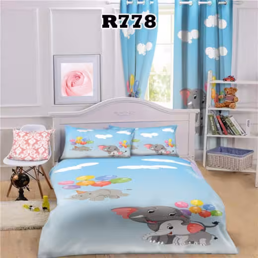 روتختی چاپی طرح فیل کد R778