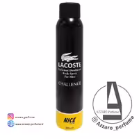 اسپری بدن مردانه نایس پاپت مدل Lacoste Challenge حجم 200 میل