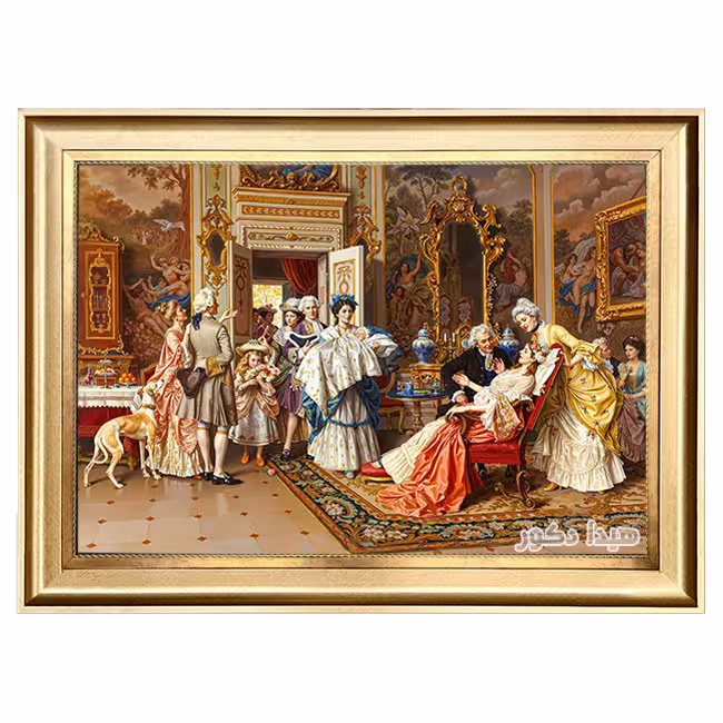 تابلو فرش ماشینی طرح تولد نوزاد - مشخصات، قیمت و خرید آنلاین