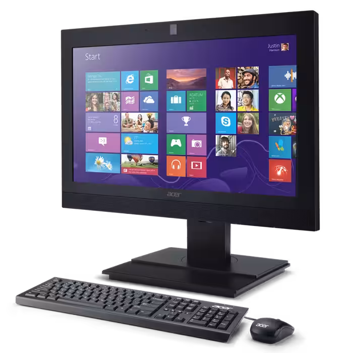 کامپیوتر آماده ایسر با پردازنده سلرون و بدون صفحه نمایش لمسی