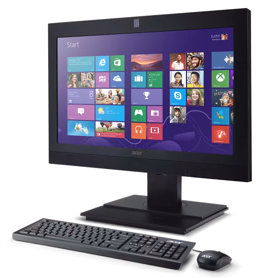 کامپیوتر آماده ایسر با پردازنده سلرون و بدون صفحه نمایش لمسی