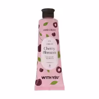 کرم مرطوب کننده With You ویت یو مدل شکوفه آلبالو انواع پوست