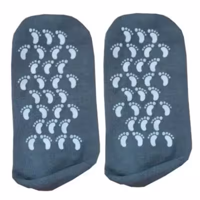 جوراب طبی ضد ترک پا رنگ خاکستری