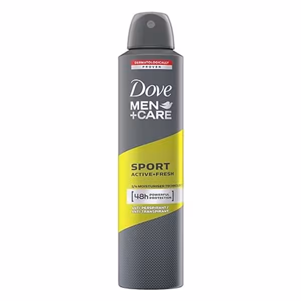 اسپری بدن ضد تعریق مردانه داوو مدل اسپرت DOVE  Sport Active   Fresh